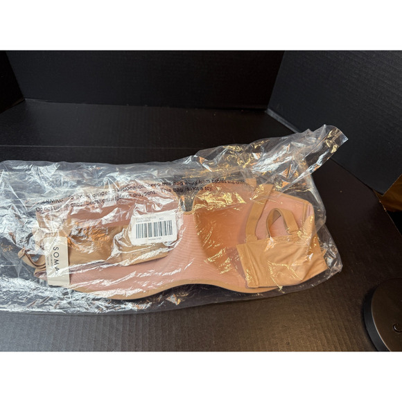 Soma 36DD Enbliss Stay-Put Strapless Bra Warm Amber - Picture 2 of 12